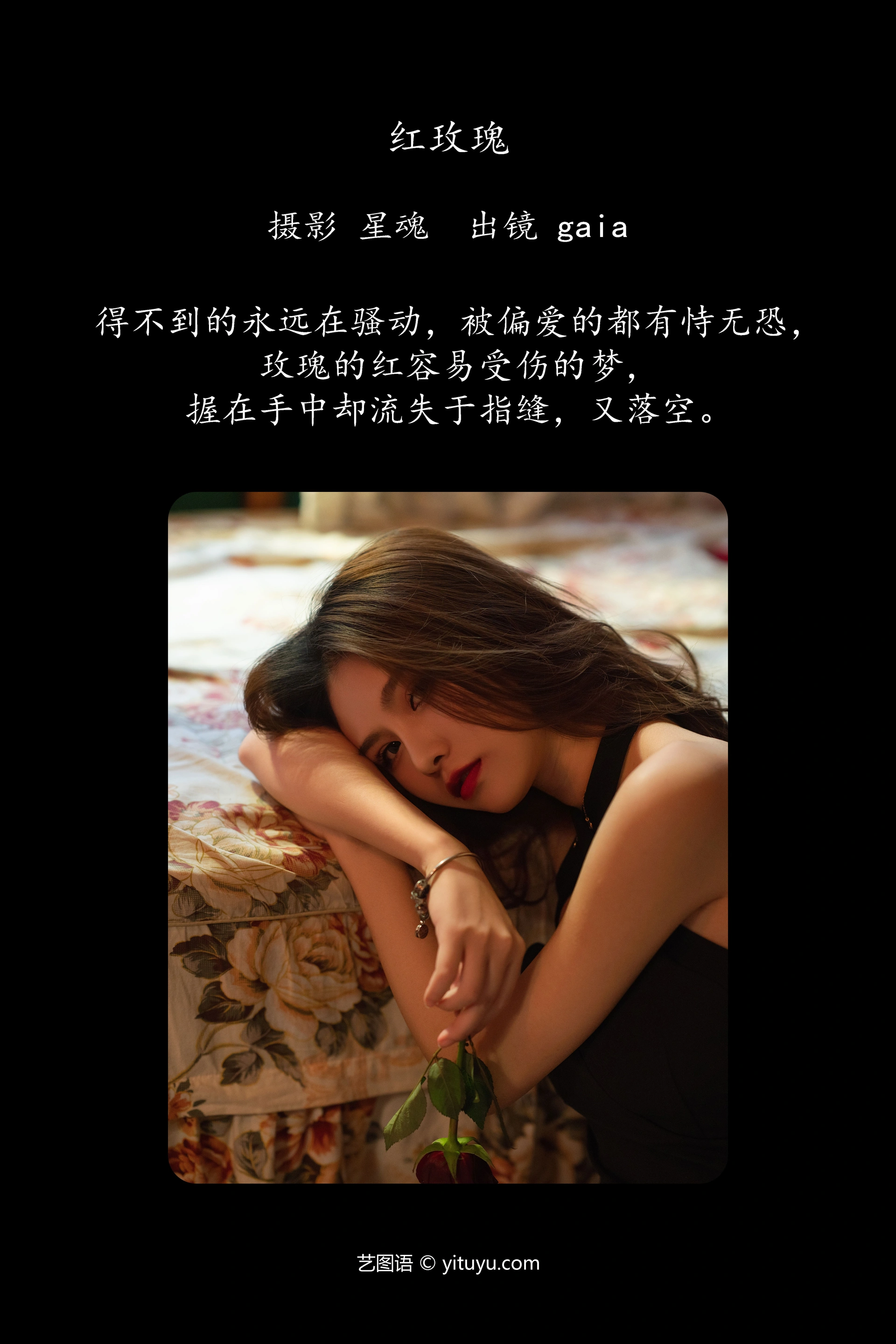 [YITUYU艺图语]2023.12.30 红玫瑰 Gaia 0
